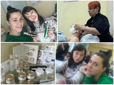 Наши косметологии на семинаре Klapp